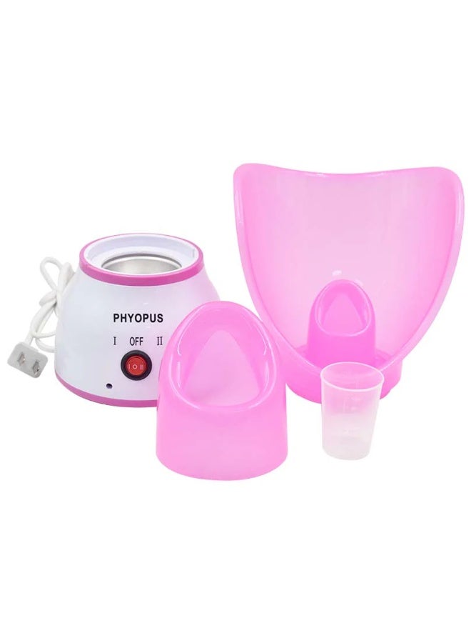 DubaiGallery PHYOPUS Facial Steamer PH-718 Portable Steam Bath Machine For Skin Rejuvenation And Hydration, Dual Power Control Switch, Safe Home Spa Use, 2PIN Plug Design - Image 1